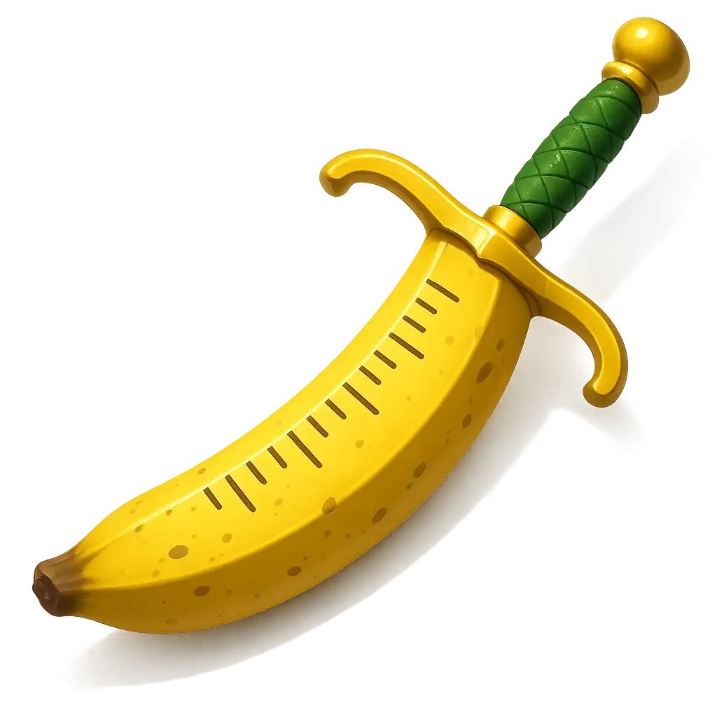 Not Legendary banana sword